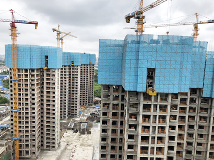 
                                                圆满收官！高新区五大保障房项目主体全面封顶